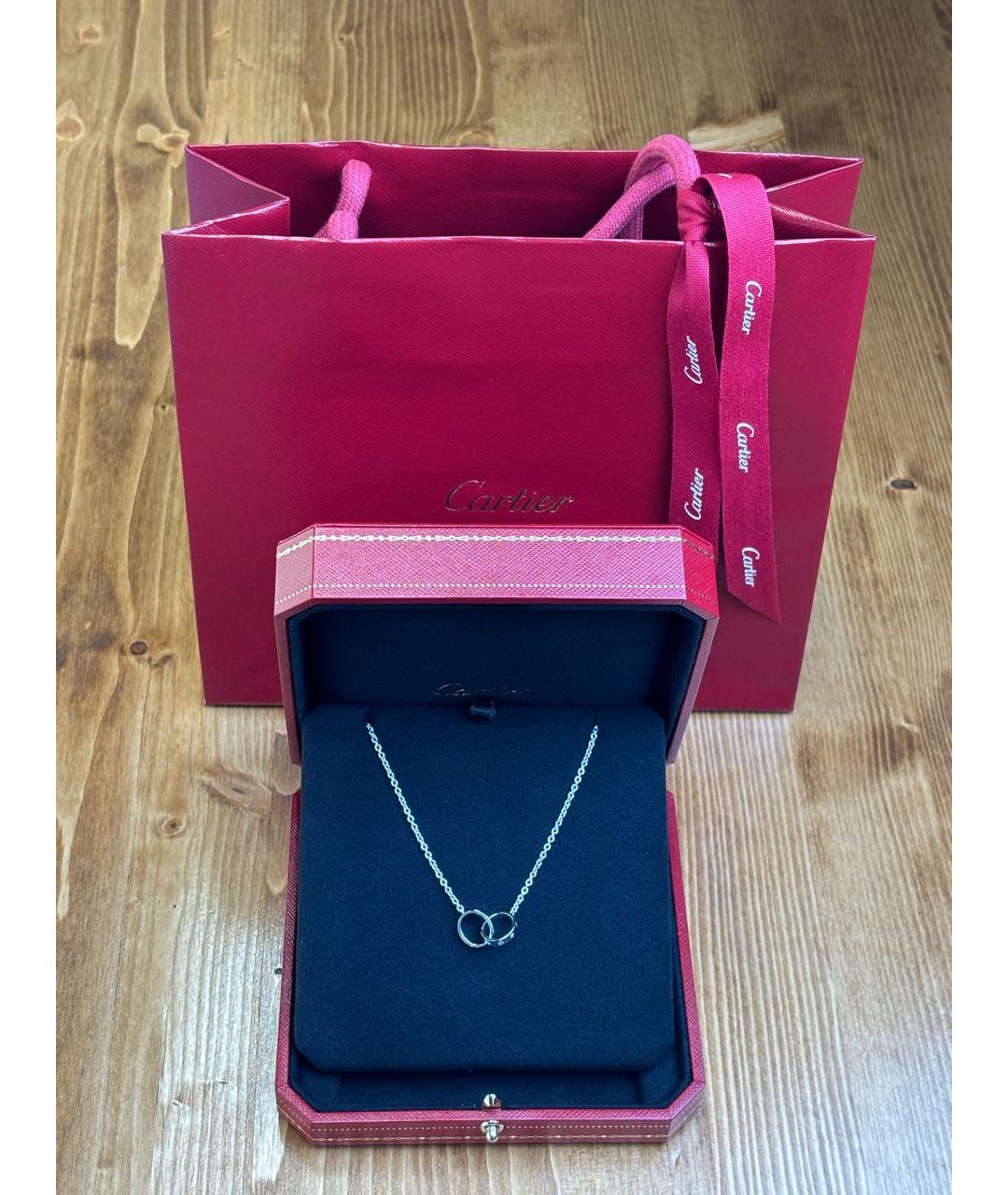 CARTIER Белое колье из белого золота, фото 2