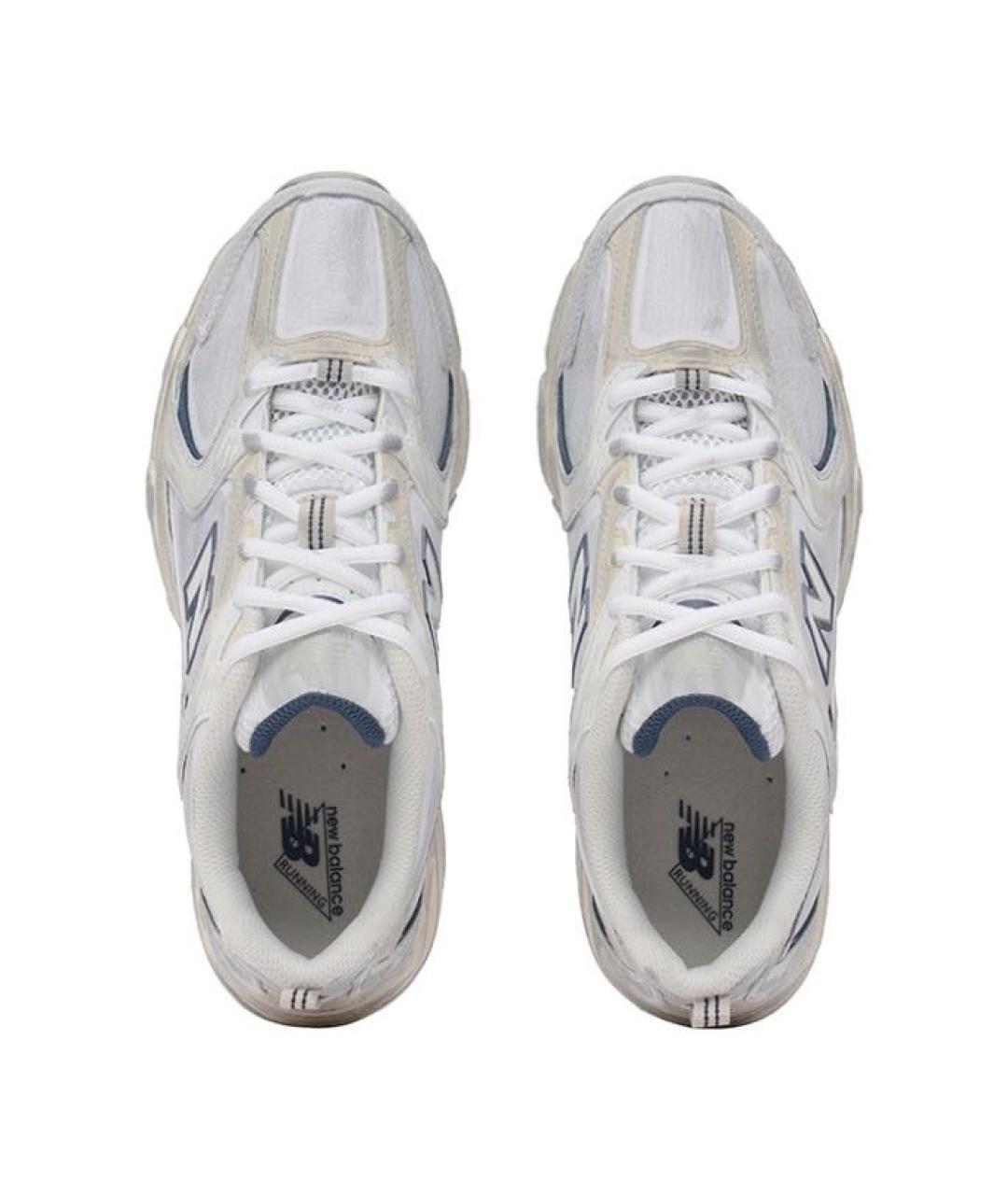 NEW BALANCE Белые кожаные кроссовки, фото 8
