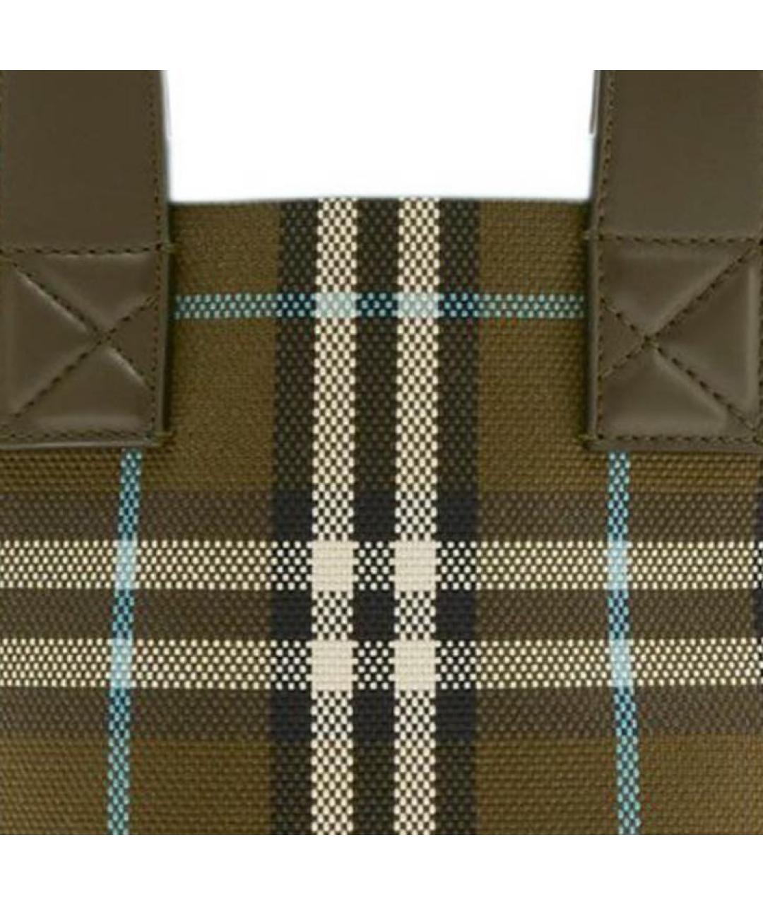 BURBERRY Хаки сумка через плечо, фото 4