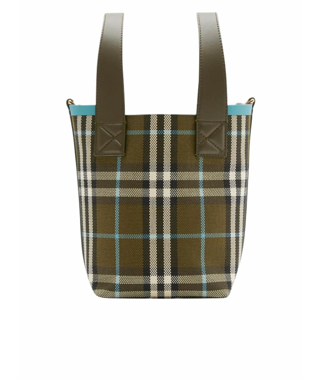 BURBERRY Хаки сумка через плечо, фото 1