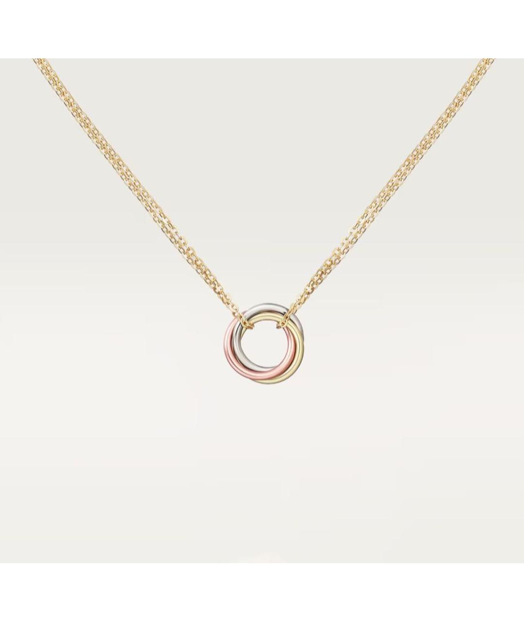CARTIER Золотое колье из розового золота, фото 9