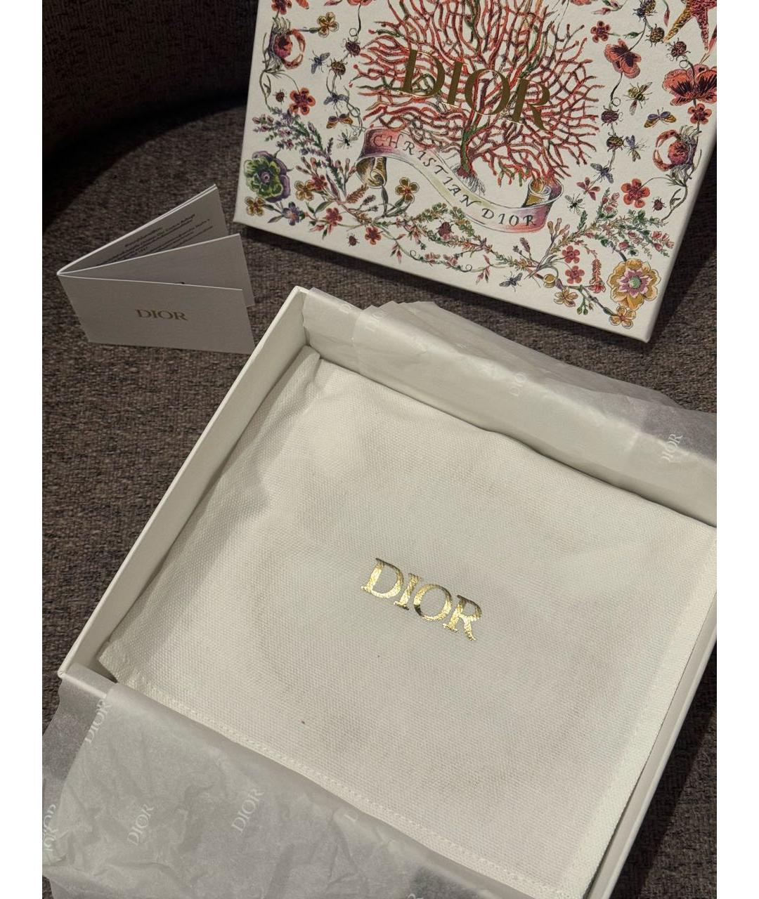 CHRISTIAN DIOR Золотой металлический чокер, фото 7