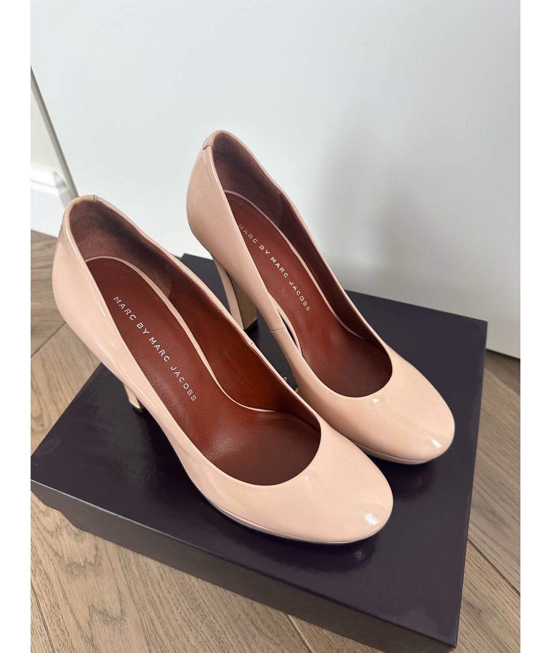 MARC BY MARC JACOBS Розовые туфли из лакированной кожи, фото 2