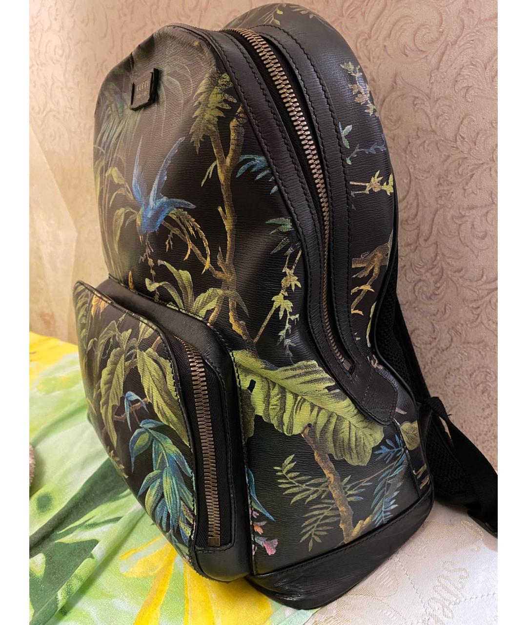 GUCCI Мульти кожаный рюкзак, фото 2