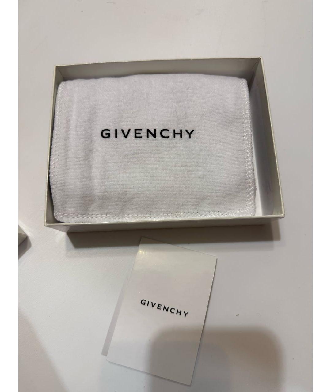 GIVENCHY Фиолетовый кожаный кошелек, фото 2