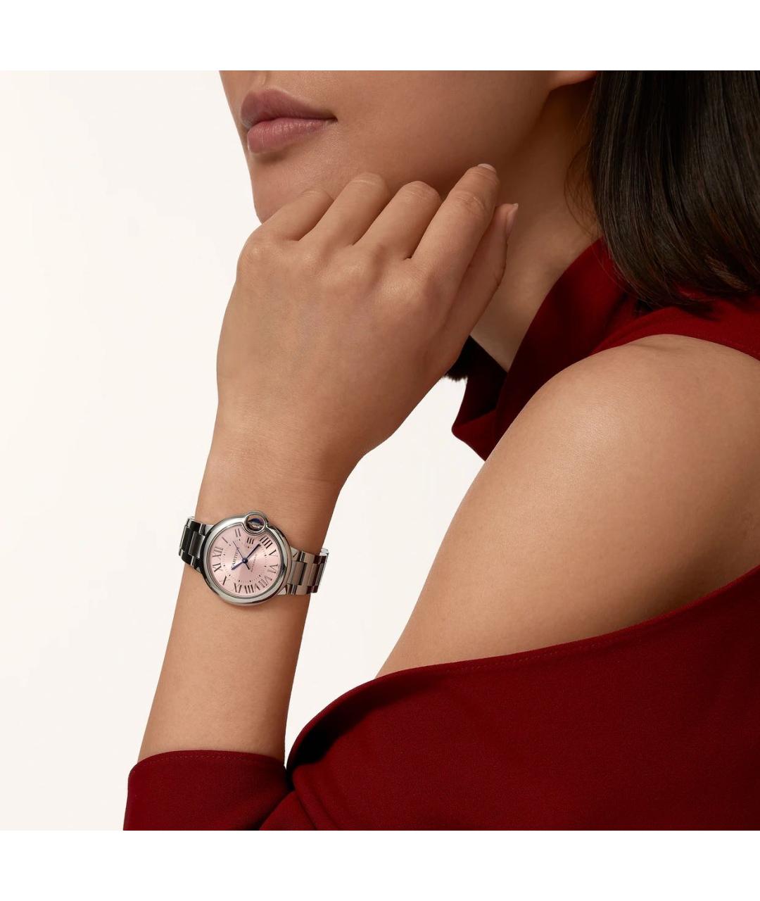 CARTIER Серебряные часы, фото 2