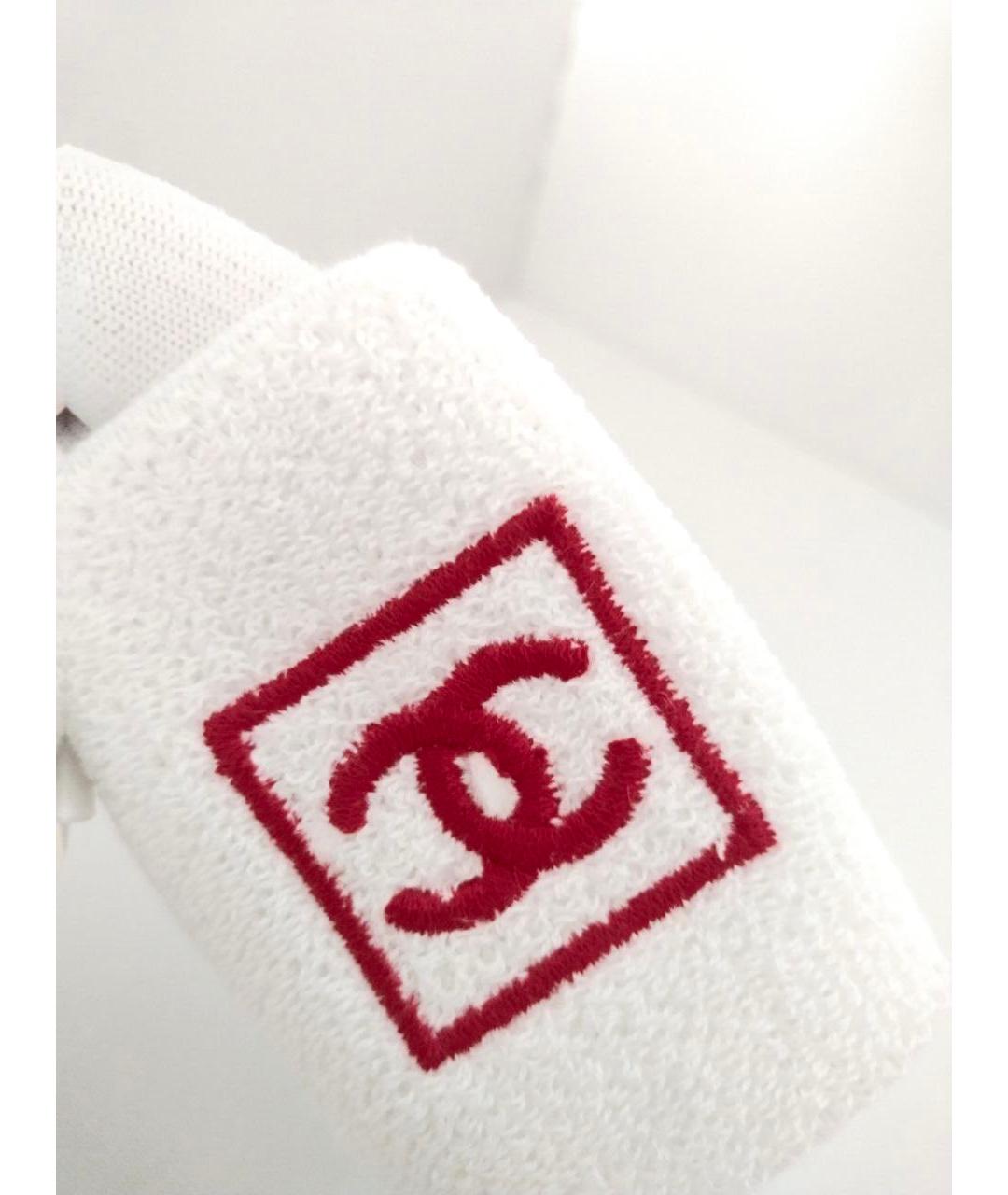 CHANEL Белые митенки, фото 7