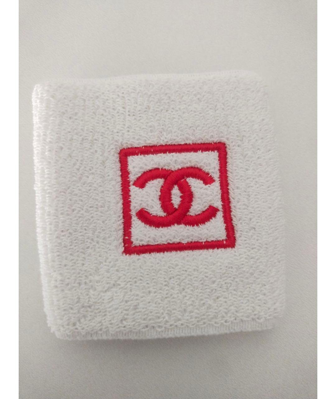 CHANEL Белые митенки, фото 10