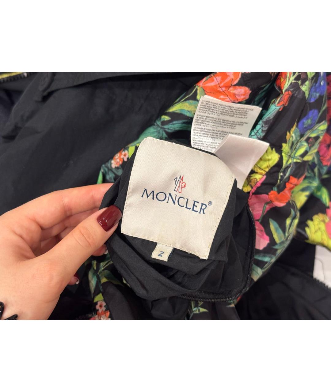 MONCLER Мульти полиамидовая парка, фото 5