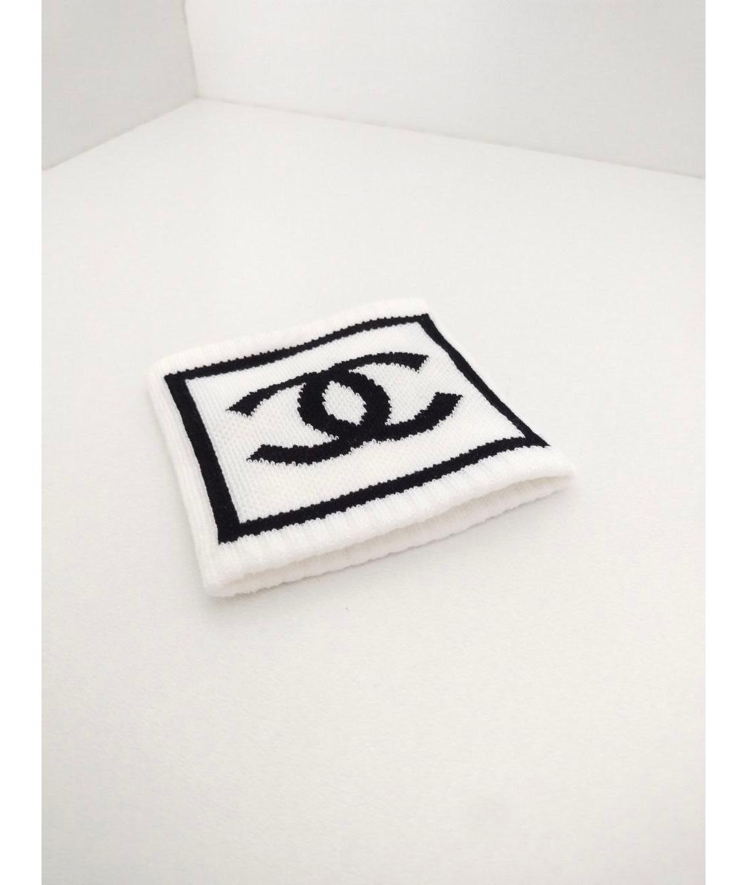CHANEL Белые митенки, фото 6