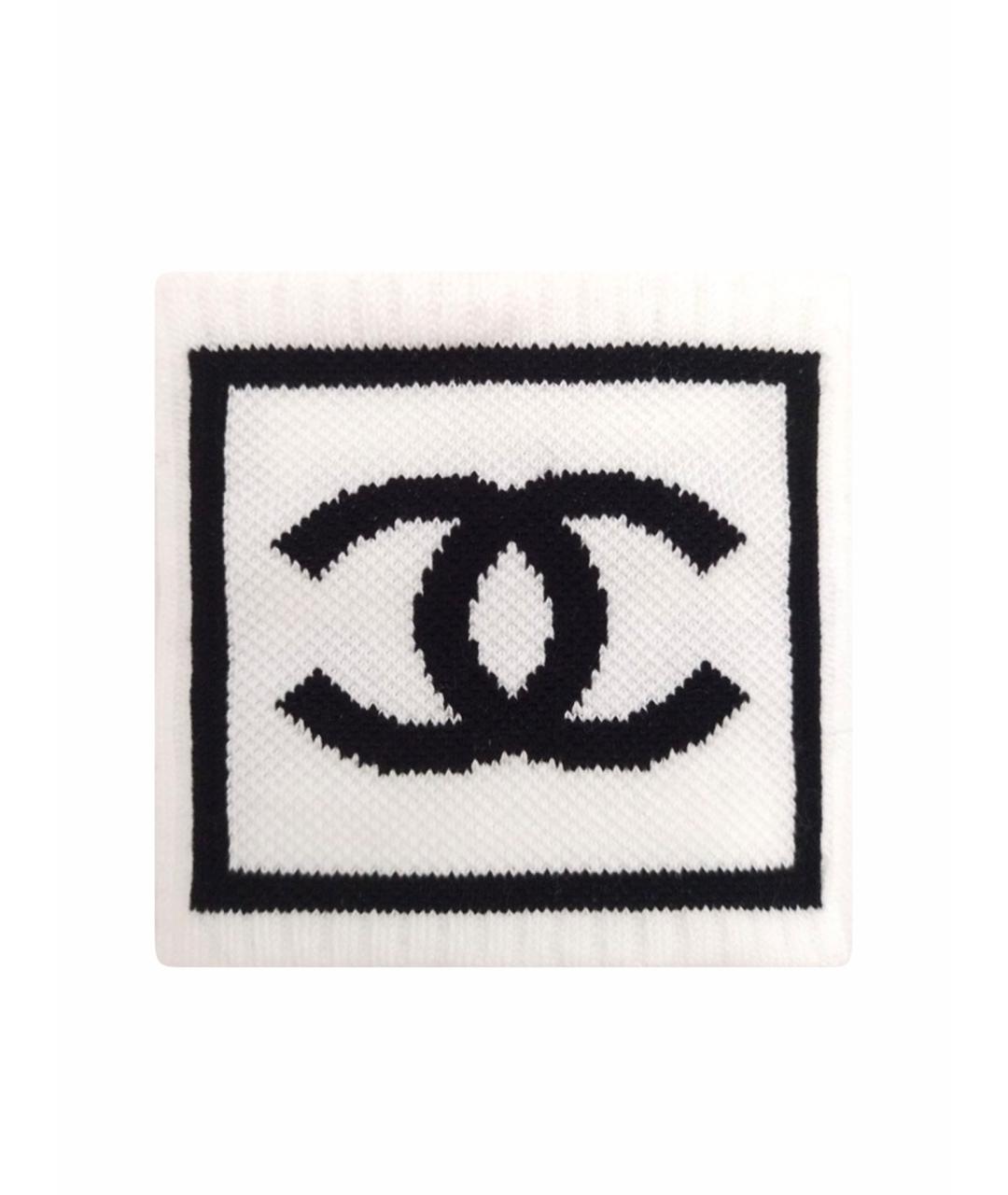 CHANEL Белые митенки, фото 1