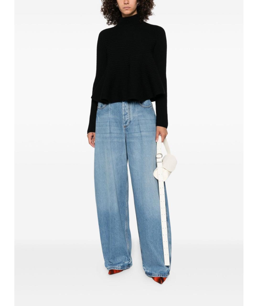 SPORTMAX Черный джемпер / свитер, фото 4