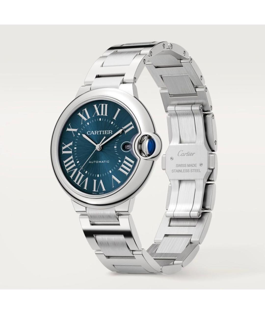 CARTIER Серебряные часы, фото 3