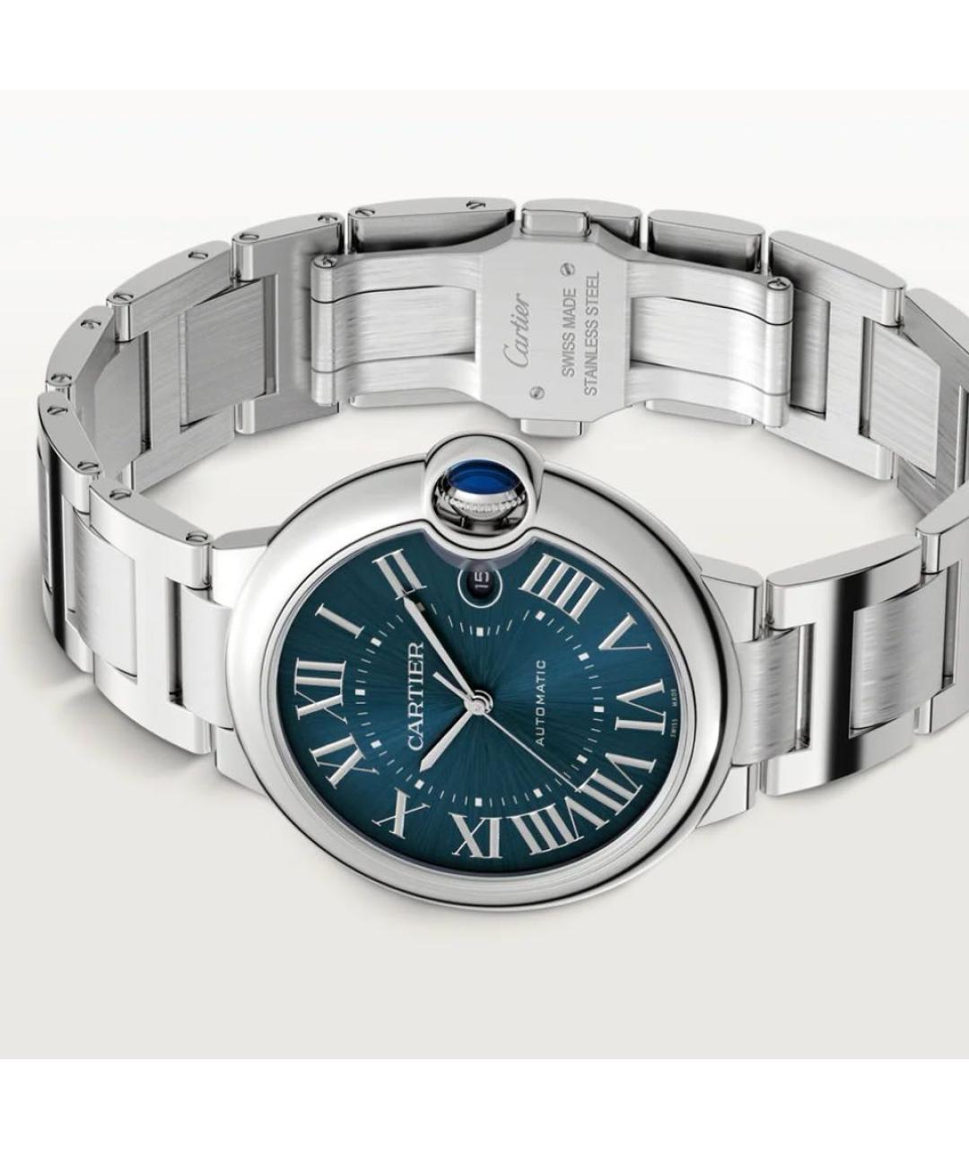 CARTIER Серебряные часы, фото 4