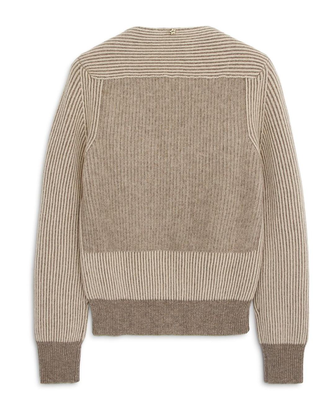 LORENA ANTONIAZZI Бежевый шерстяной кардиган, фото 2