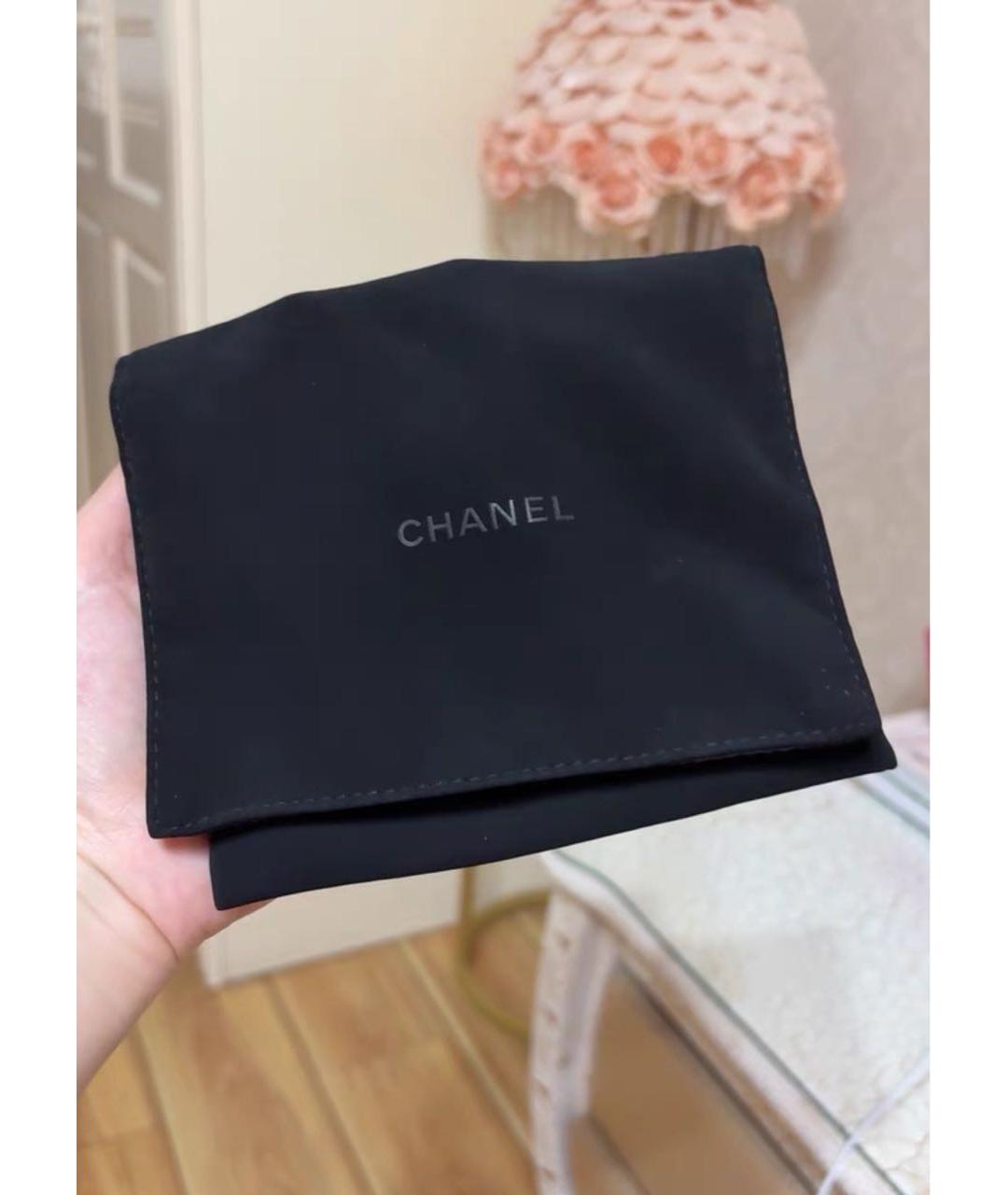 CHANEL Черная кожаная сумка через плечо, фото 6
