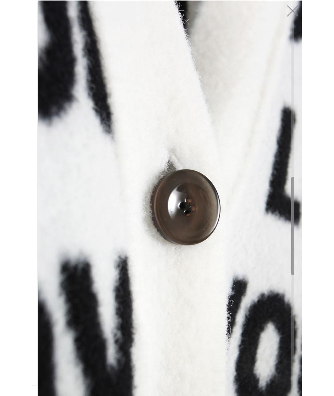 PHILOSOPHY DI LORENZO SERAFINI Белый полиамидовый кардиган, фото 4