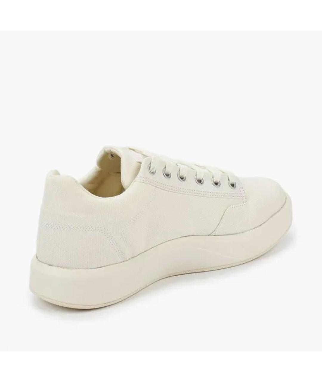 GOLDEN GOOSE DELUXE BRAND Белые текстильные кеды, фото 3