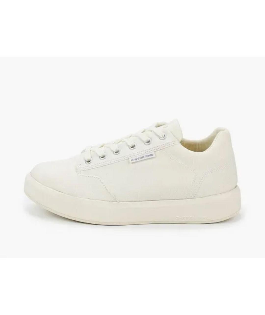 GOLDEN GOOSE DELUXE BRAND Белые текстильные кеды, фото 6