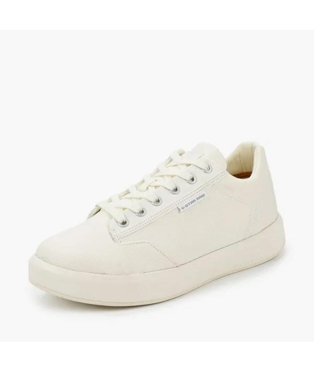 GOLDEN GOOSE DELUXE BRAND Белые текстильные кеды, фото 2