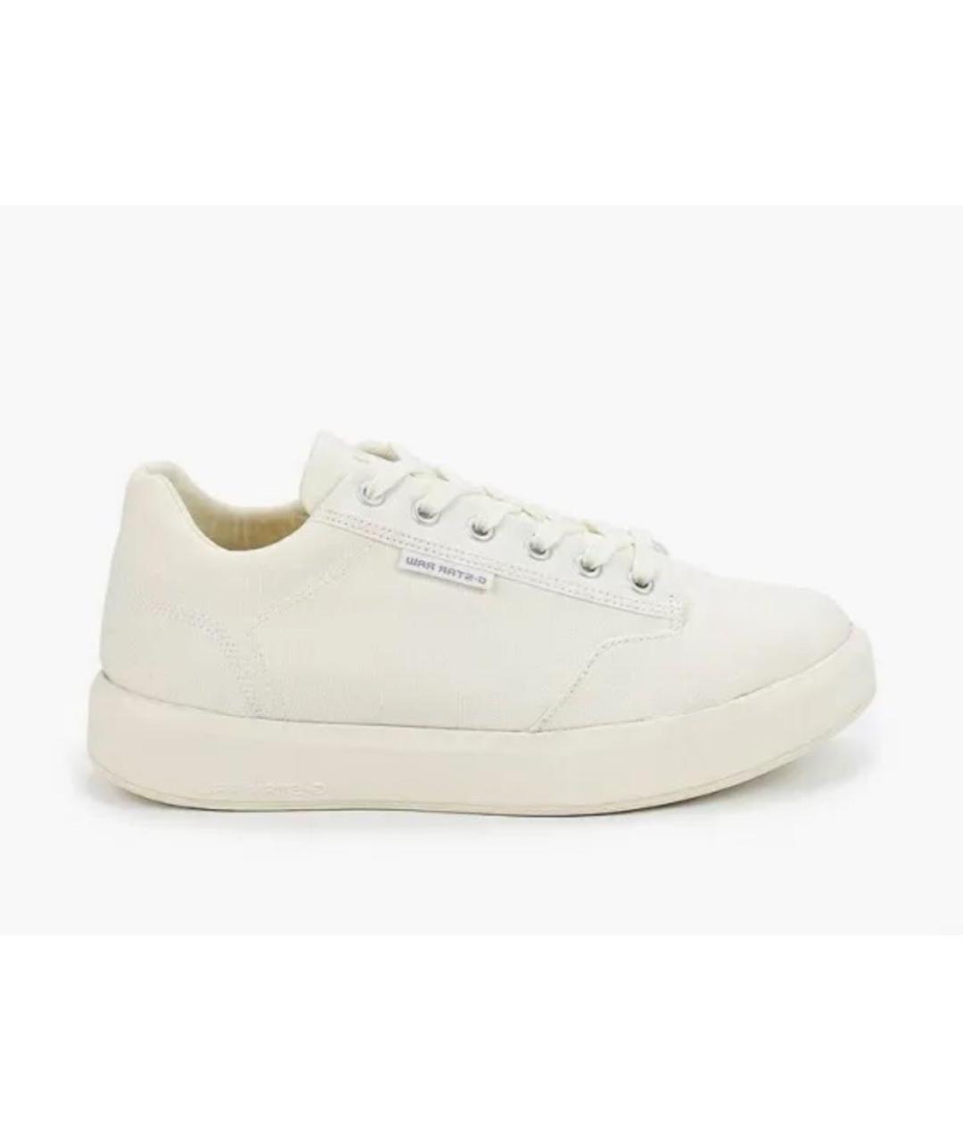 GOLDEN GOOSE DELUXE BRAND Белые текстильные кеды, фото 7