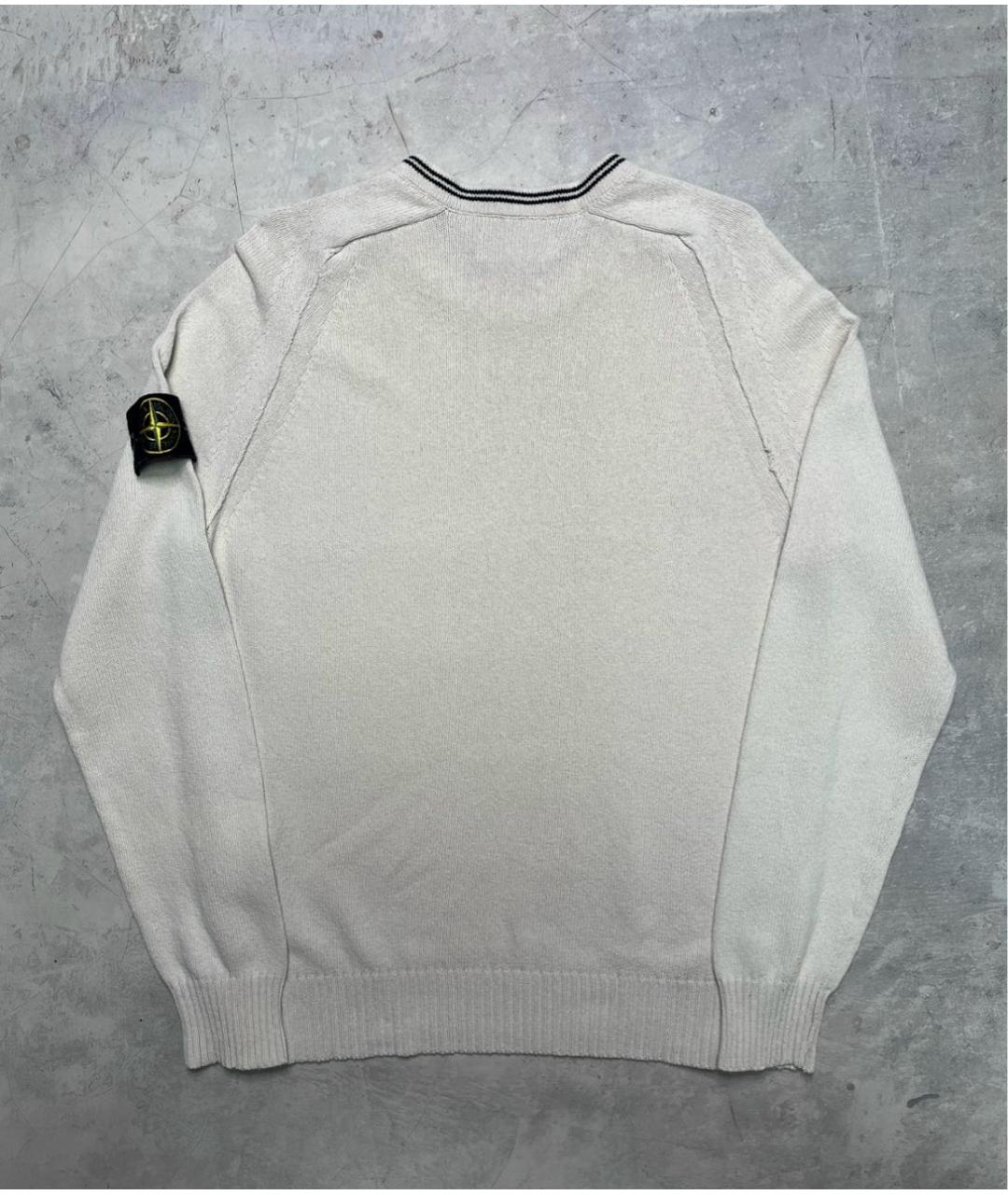 STONE ISLAND Бежевый джемпер / свитер, фото 2