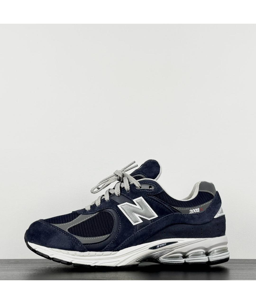 NEW BALANCE Темно-синие замшевые низкие кроссовки / кеды, фото 9
