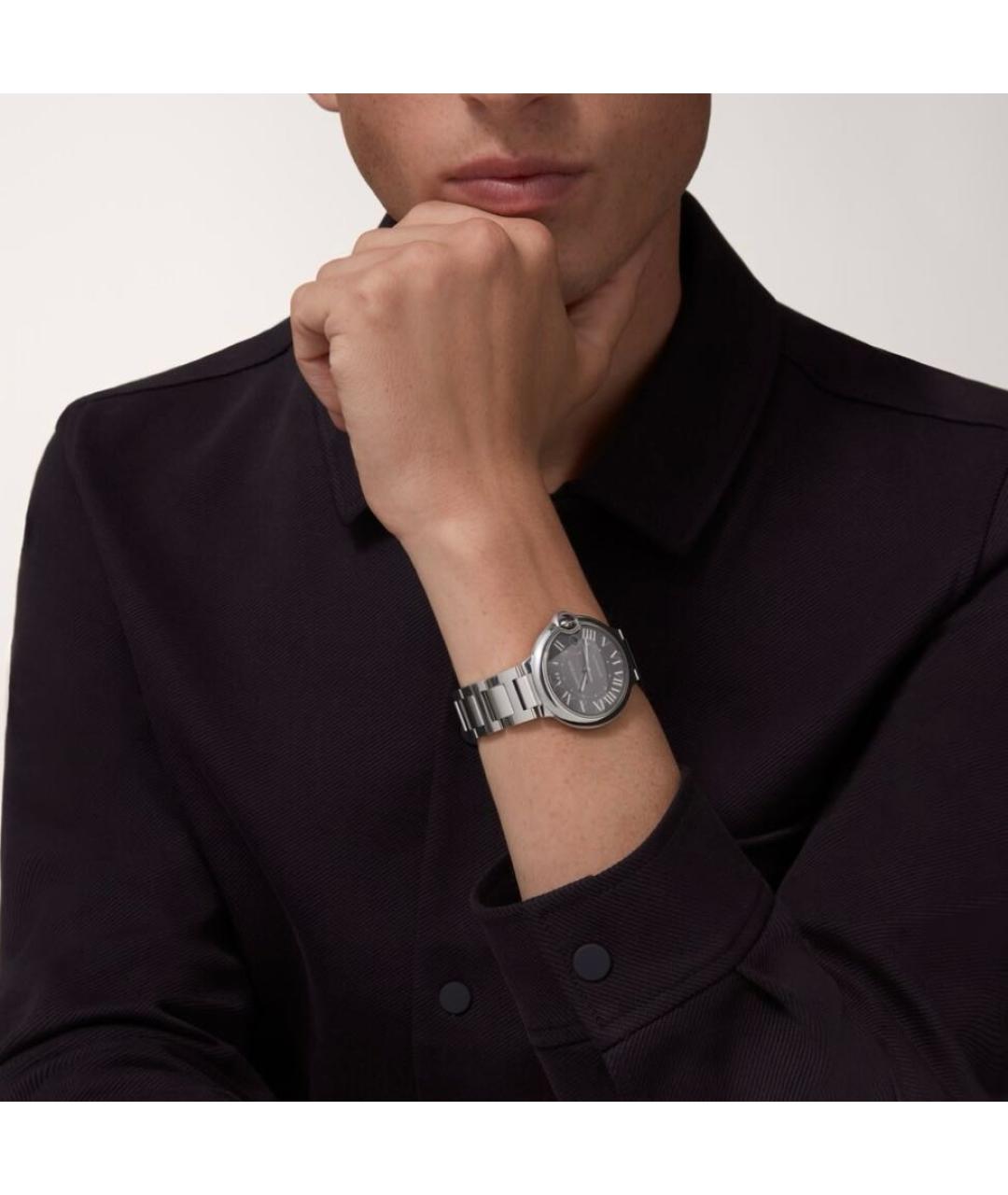 CARTIER Серебряные часы, фото 3