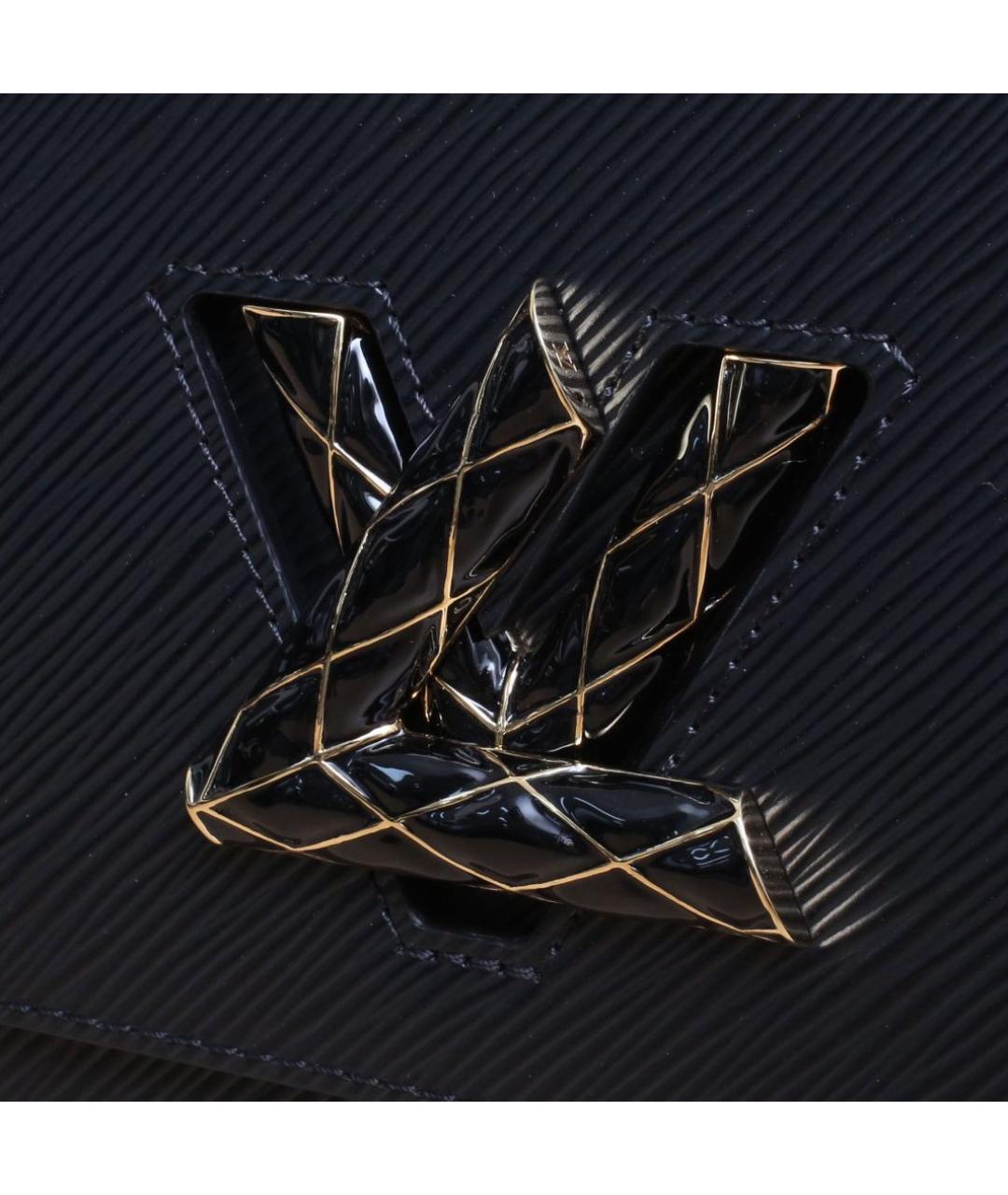 LOUIS VUITTON Черная сумка через плечо, фото 7