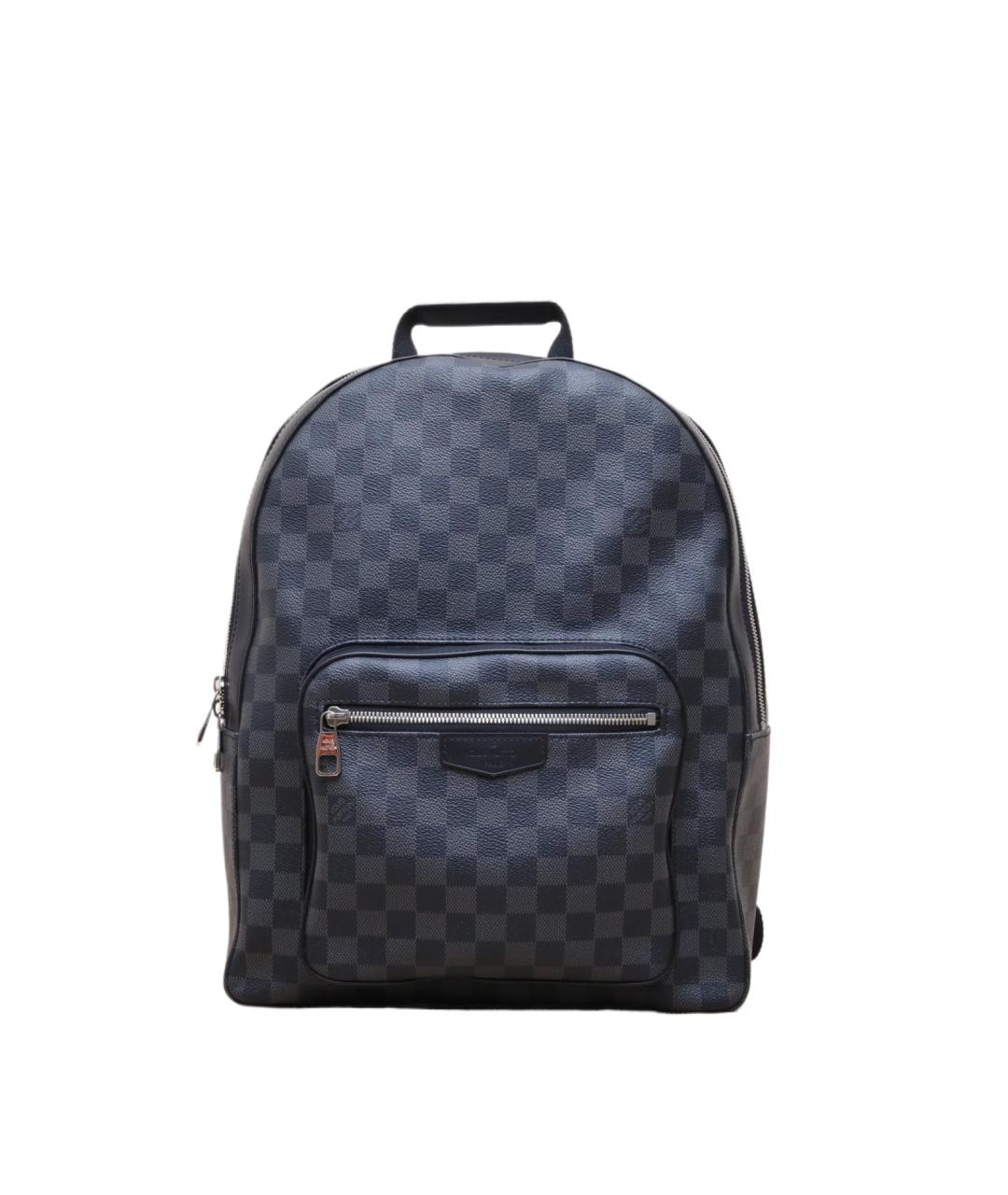 LOUIS VUITTON Черный кожаный рюкзак, фото 1