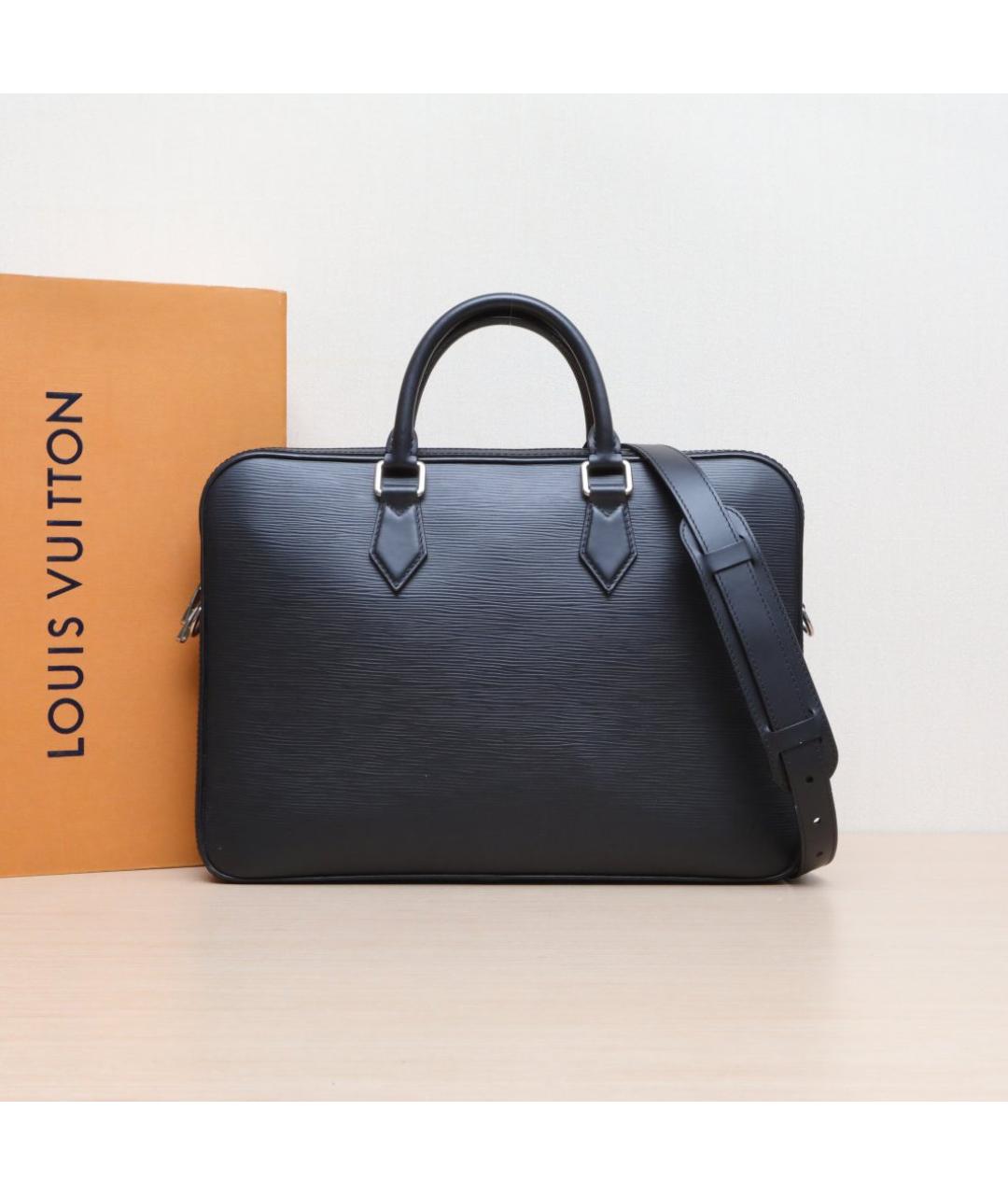 LOUIS VUITTON Черная сумка тоут, фото 2
