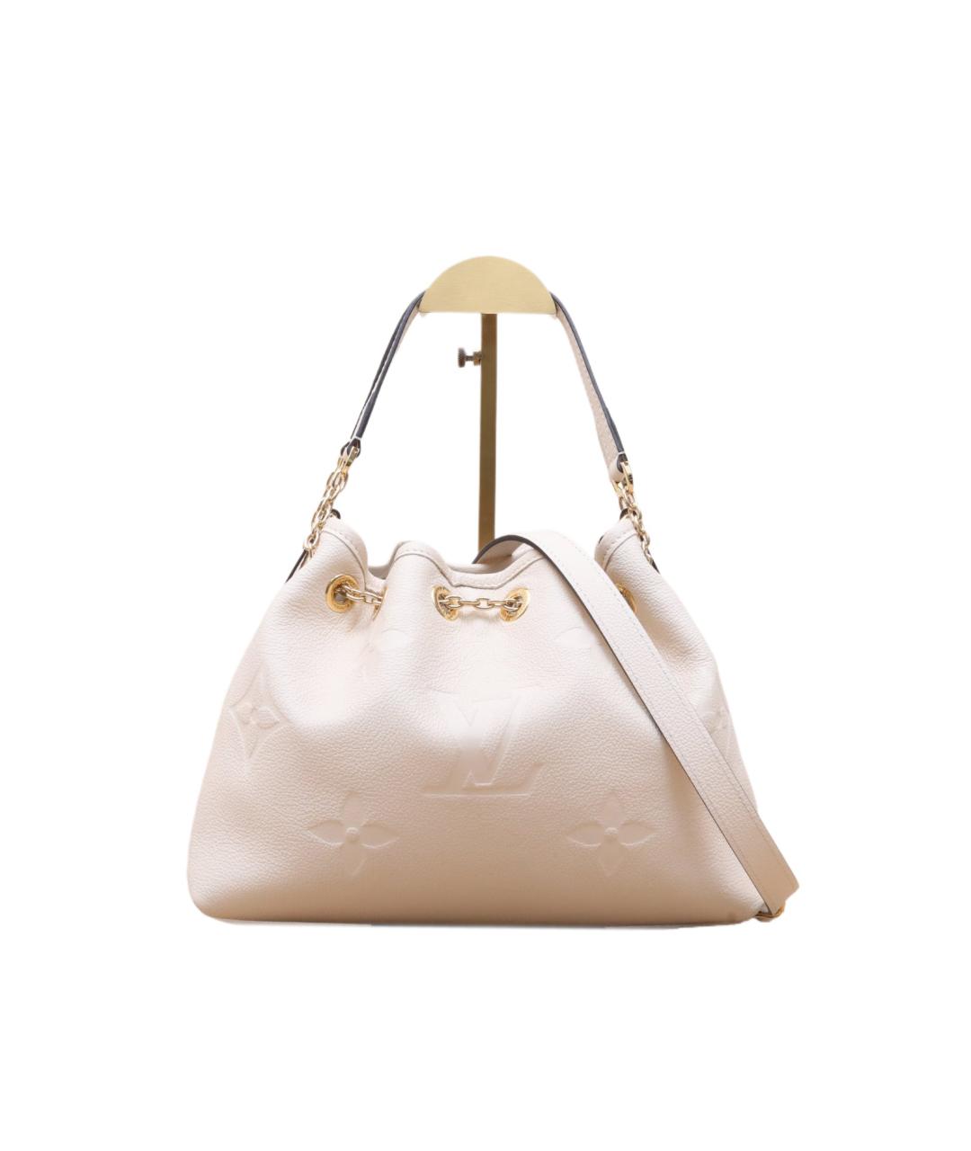 LOUIS VUITTON Белая кожаная сумка через плечо, фото 1
