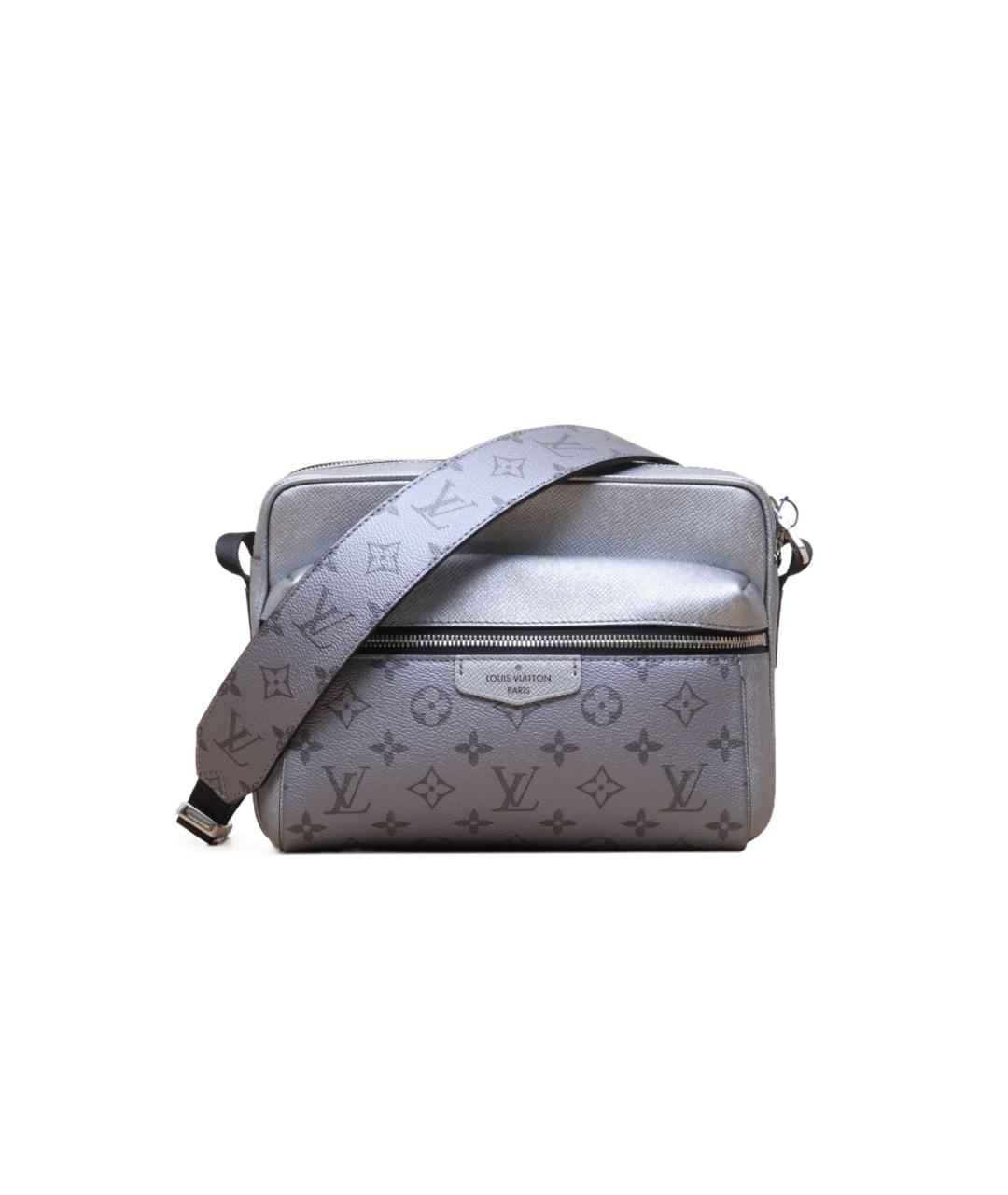 LOUIS VUITTON Серебряная сумка через плечо, фото 1