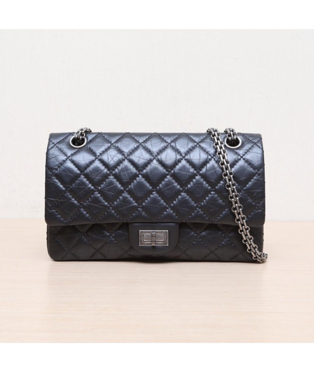 CHANEL Черная кожаная сумка через плечо, фото 3