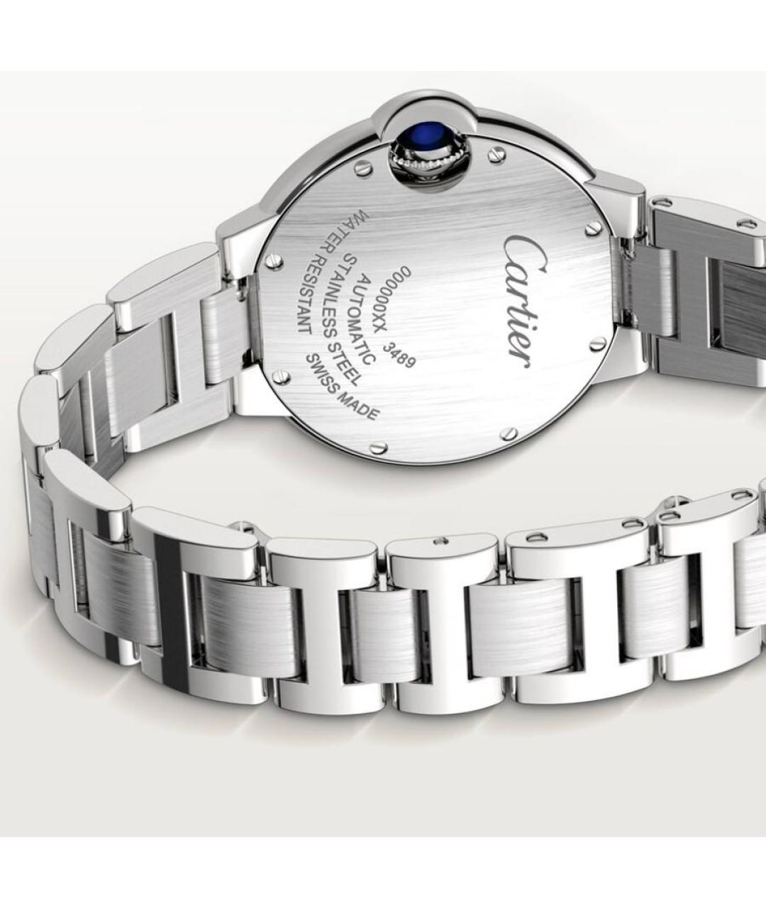 CARTIER Серебряные часы, фото 4
