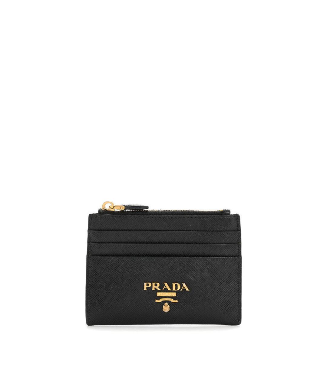 PRADA Черный кожаный кардхолдер, фото 6