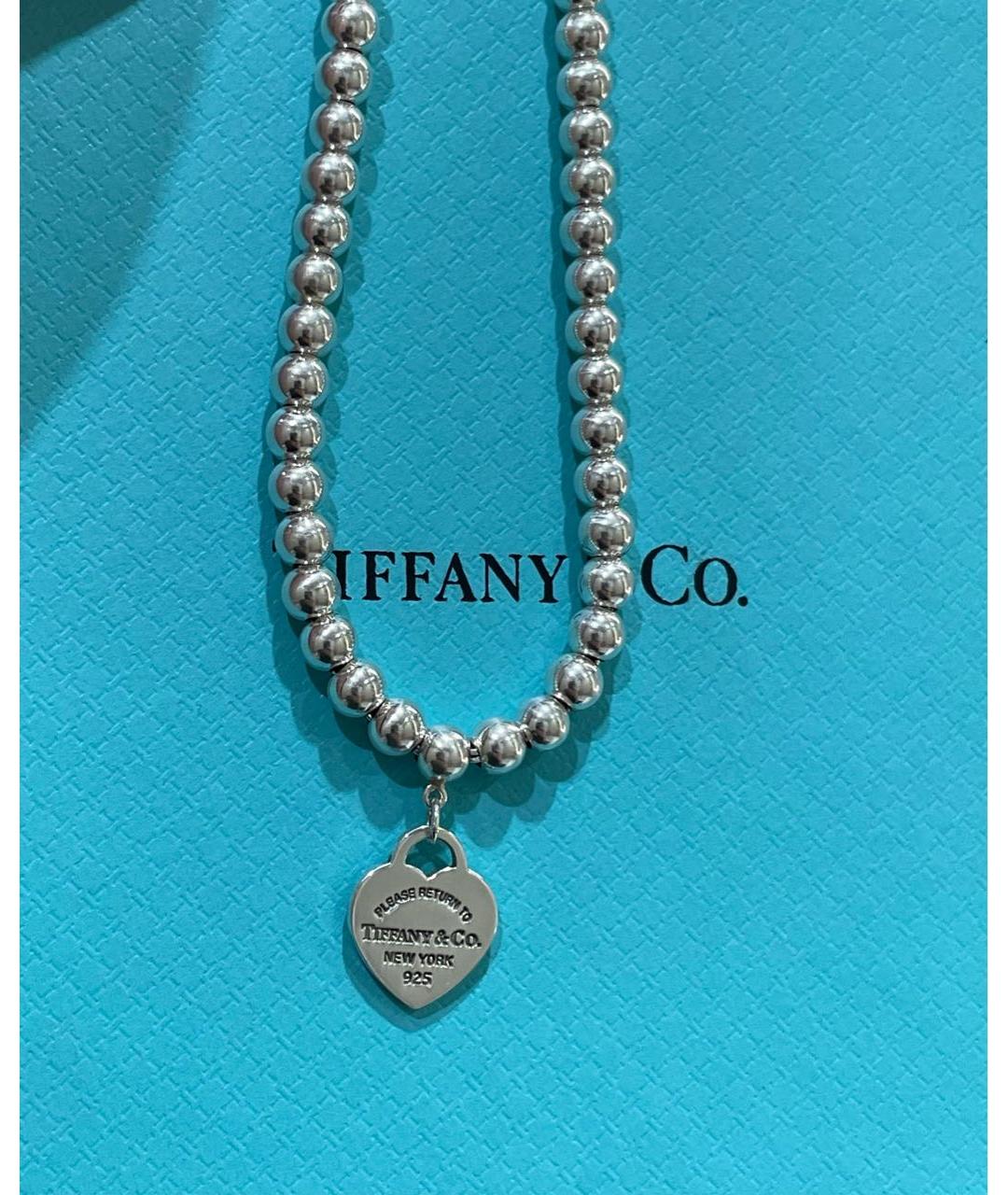 TIFFANY&CO Серебрянный серебряный браслет, фото 4