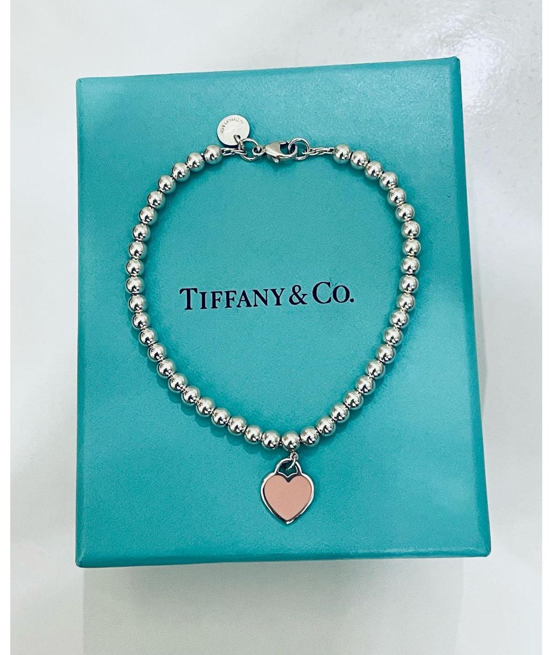 TIFFANY&CO Серебрянный серебряный браслет, фото 2