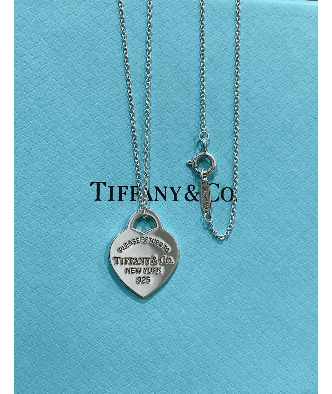 TIFFANY&CO Серебряная серебряная подвеска, фото 2