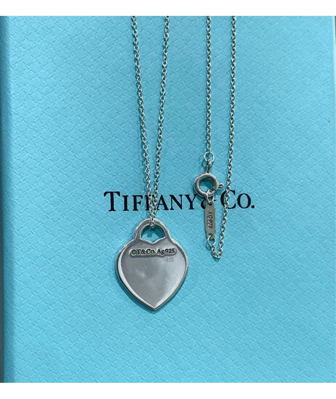 TIFFANY&CO Серебряная серебряная подвеска, фото 3