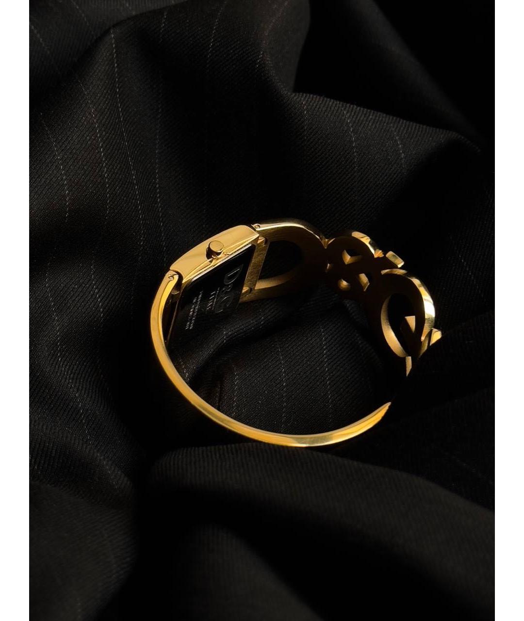 DOLCE&GABBANA Золотые позолоченные часы, фото 7