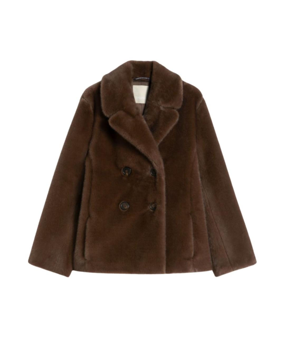 'S MAX MARA Коричневое пальто, фото 1
