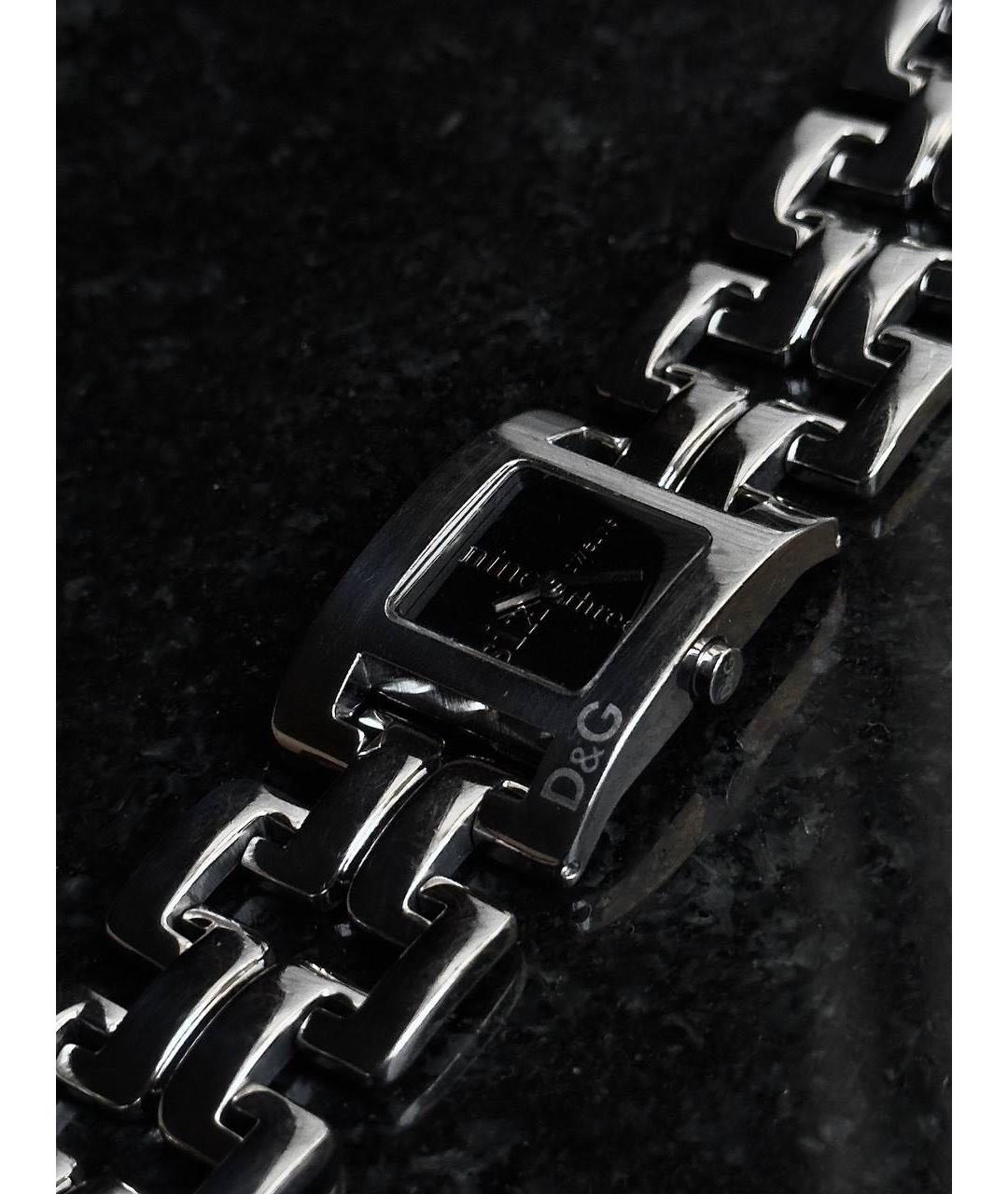 DOLCE&GABBANA Серебряные стальные часы, фото 2