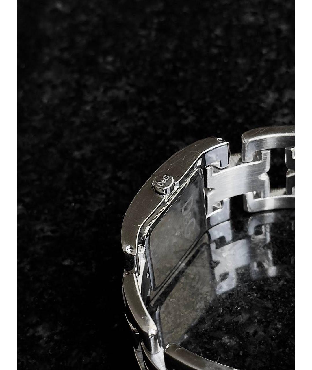 DOLCE&GABBANA Серебряные стальные часы, фото 6