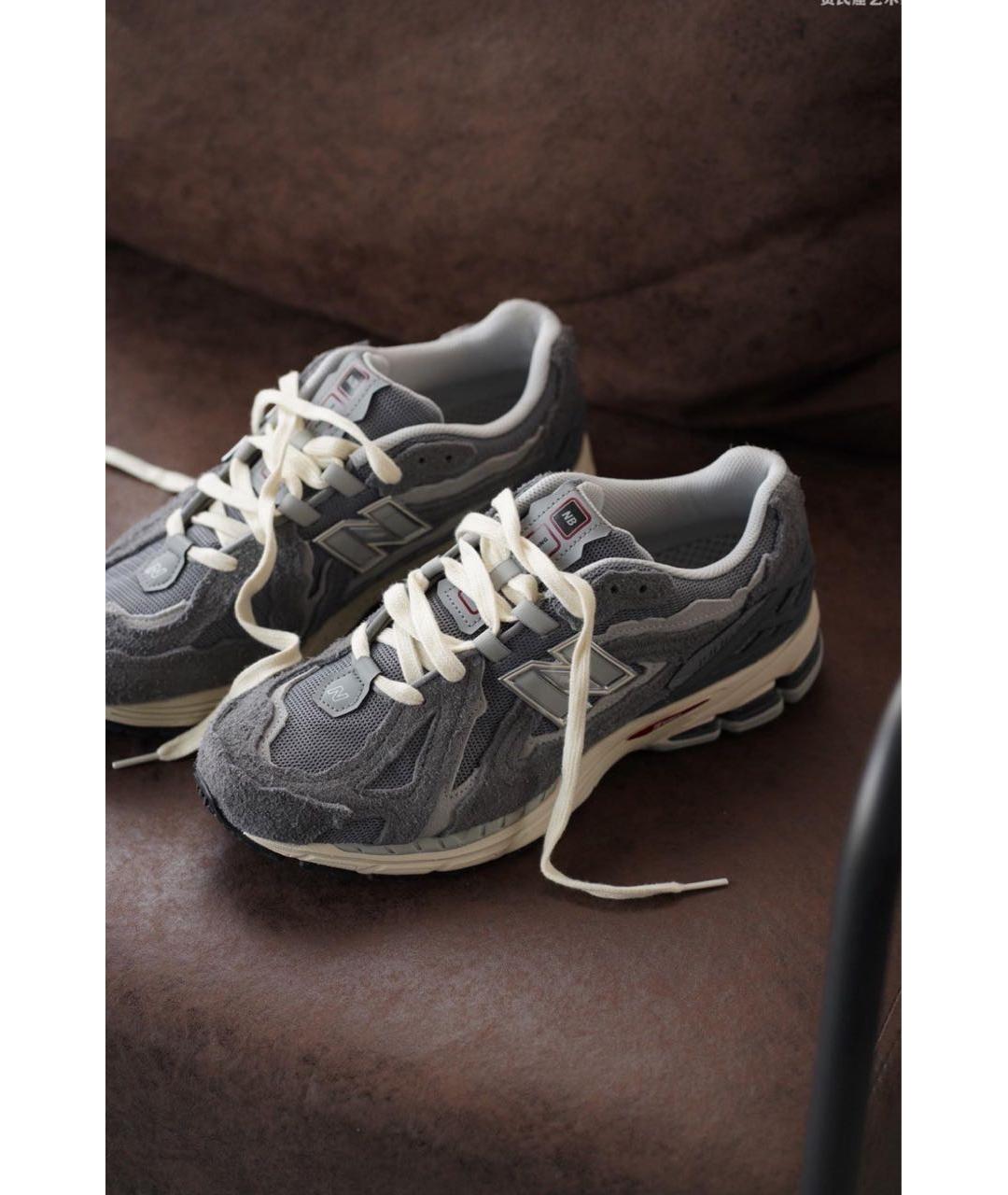 NEW BALANCE Серые кроссовки, фото 3