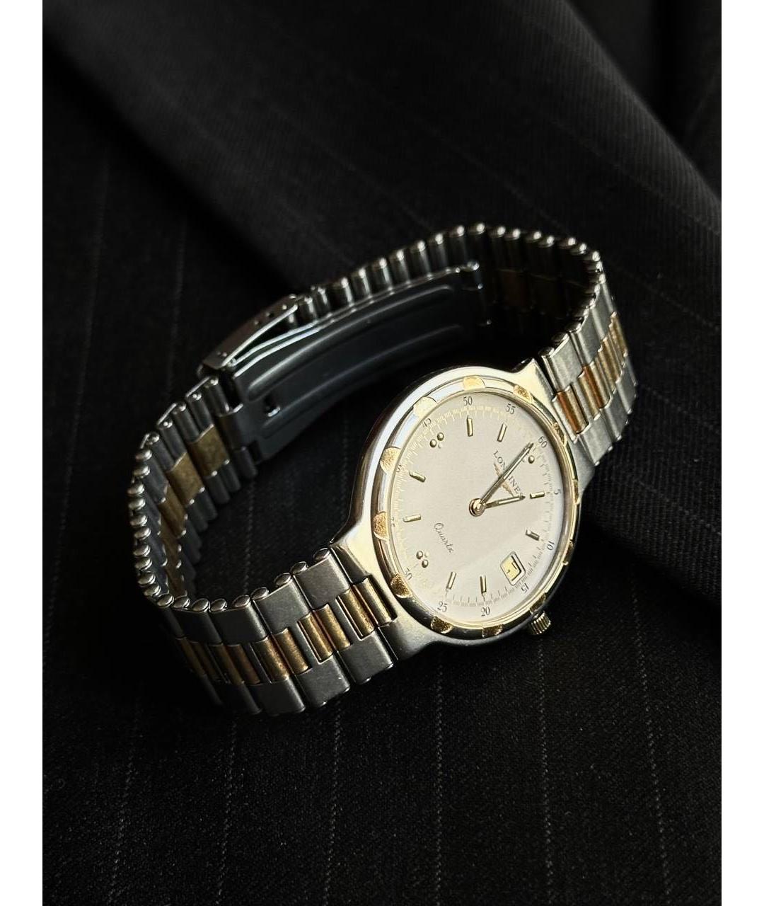 LONGINES Мульти часы из золота и стали, фото 4