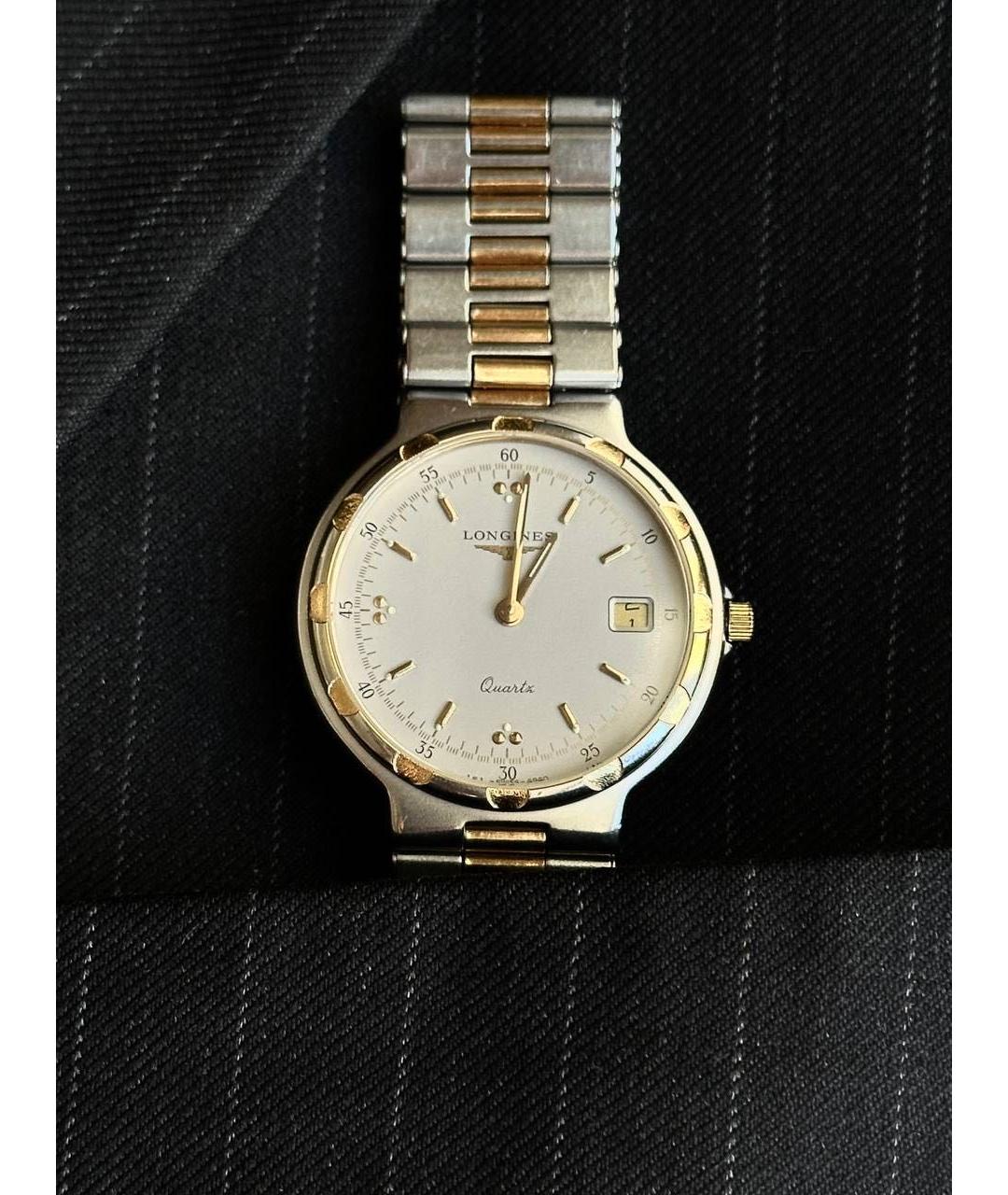 LONGINES Мульти часы из золота и стали, фото 3