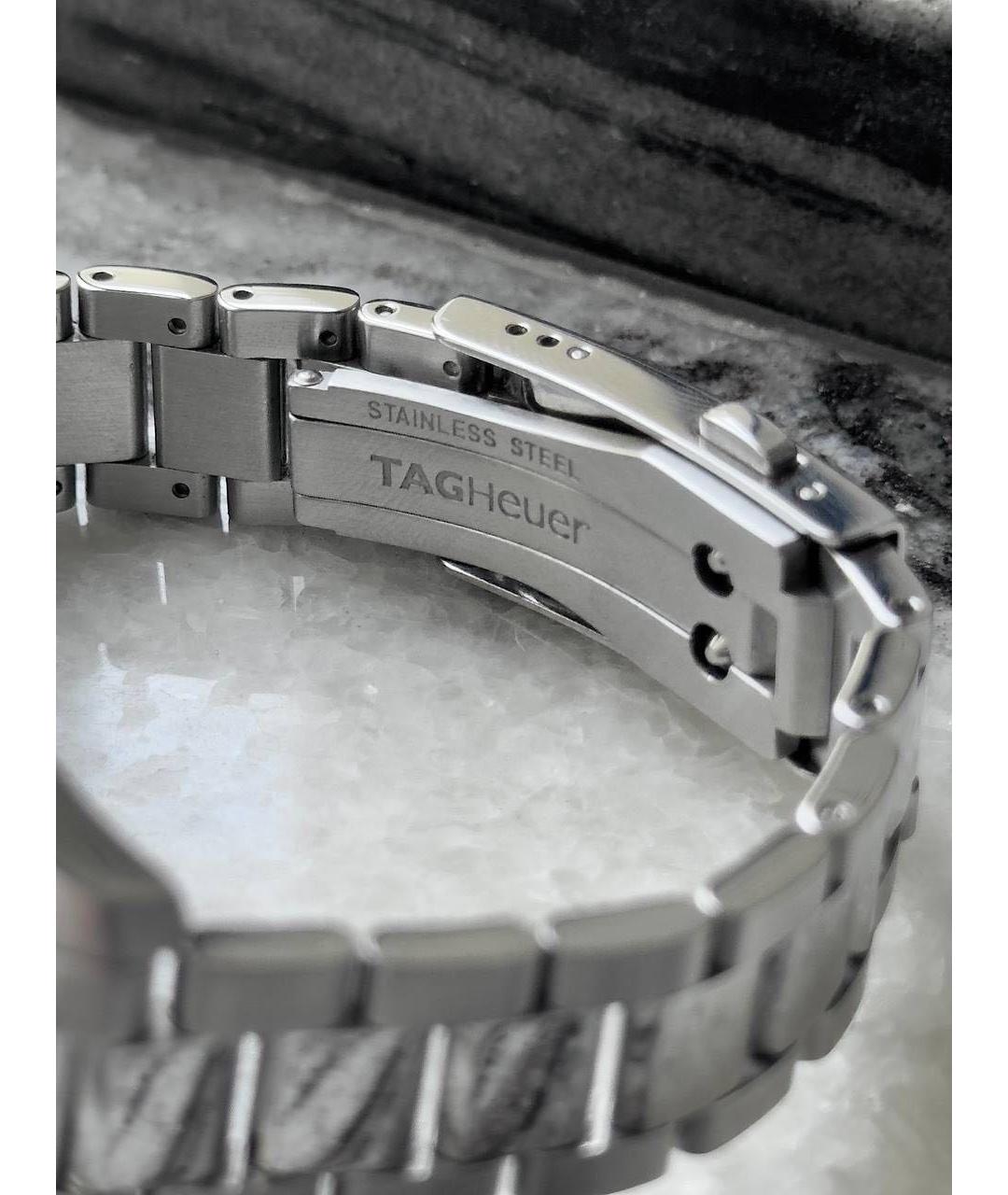 TAG HEUER Серебряные стальные часы, фото 4