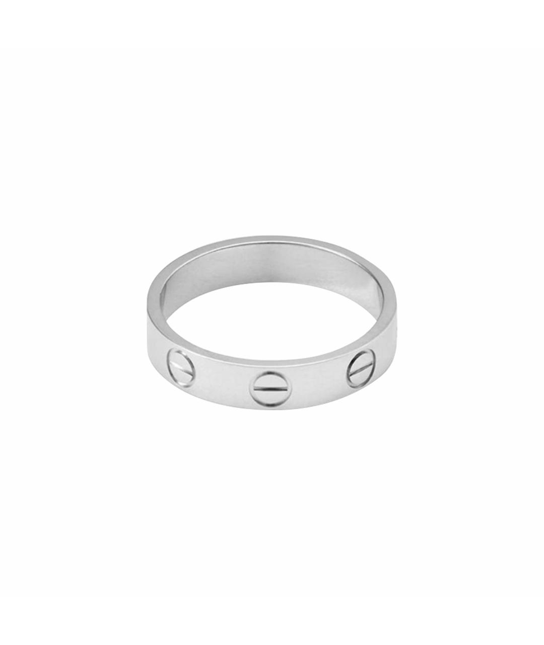CARTIER Серебряное кольцо из белого золота, фото 1