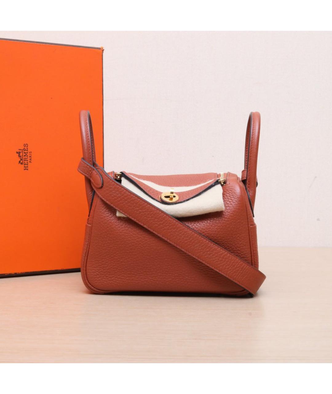 HERMES Кожаная сумка через плечо, фото 2